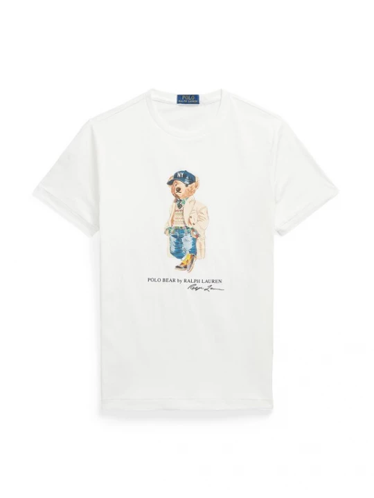 Foto van product Polo Ralph Lauren Shirt crème / hemelsblauw / zwart / wit