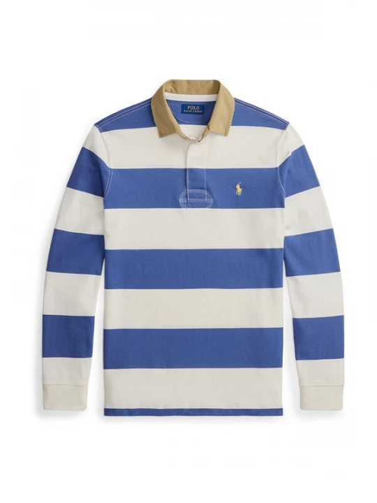 Foto van product Polo Ralph Lauren Shirt donkerbeige / royal blue / koningsblauw / wit