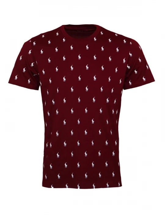 Foto van product Polo Ralph Lauren Shirt donkerrood / wit