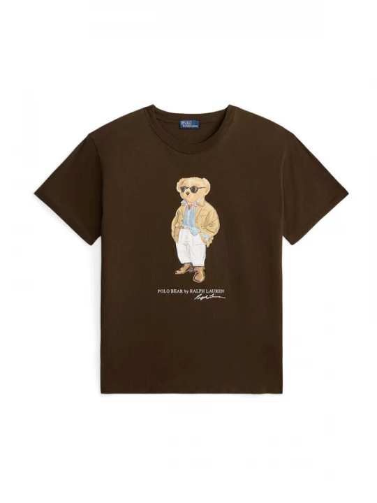 Foto van product Polo Ralph Lauren Shirt lichtblauw / lichtbruin / donkerbruin / wit