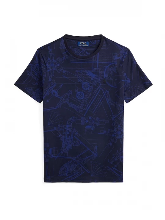 Foto van product Polo Ralph Lauren Shirt navy / turquoise