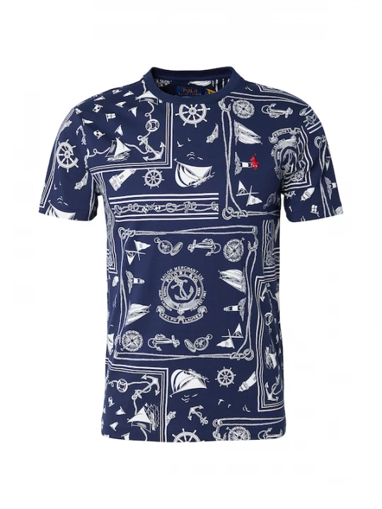 Foto van product Polo Ralph Lauren Shirt navy / wit
