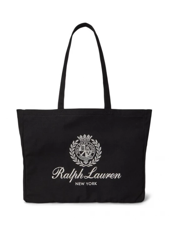 Foto van product Polo Ralph Lauren Shopper zwart / offwhite