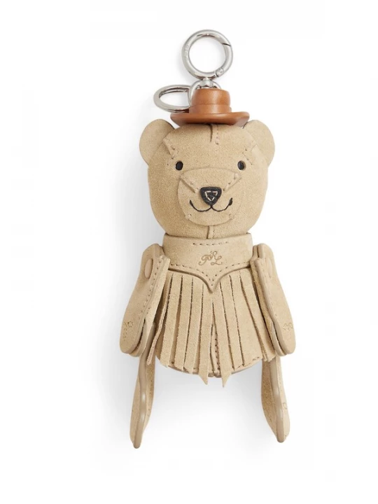 Foto van product Polo Ralph Lauren Sleutelhanger beige / cognac / zwart