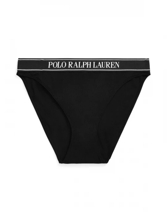 Foto van product Polo Ralph Lauren Slip 'High Rise Essentials' zwart / wit