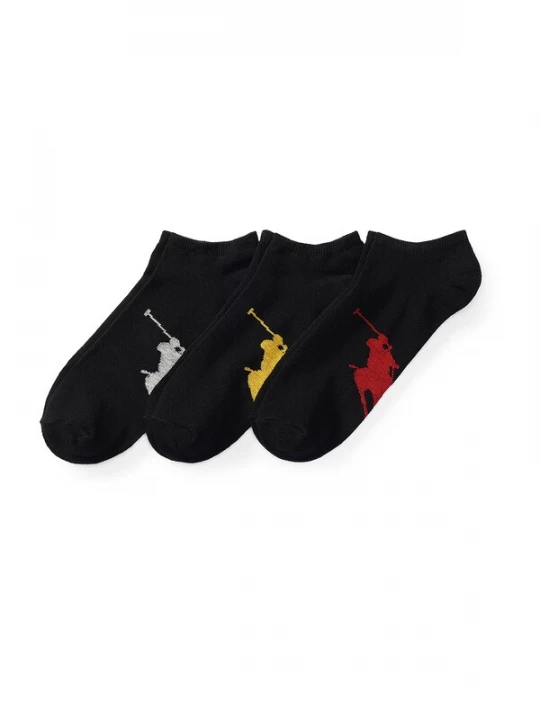 Foto van product Polo Ralph Lauren Sokken geel / lichtgrijs / kersrood / zwart