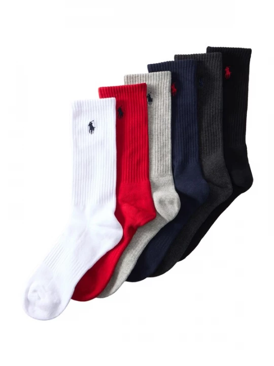 Foto van product Polo Ralph Lauren Sokken nachtblauw / antraciet / grijs gemêleerd / rood / zwart / wit