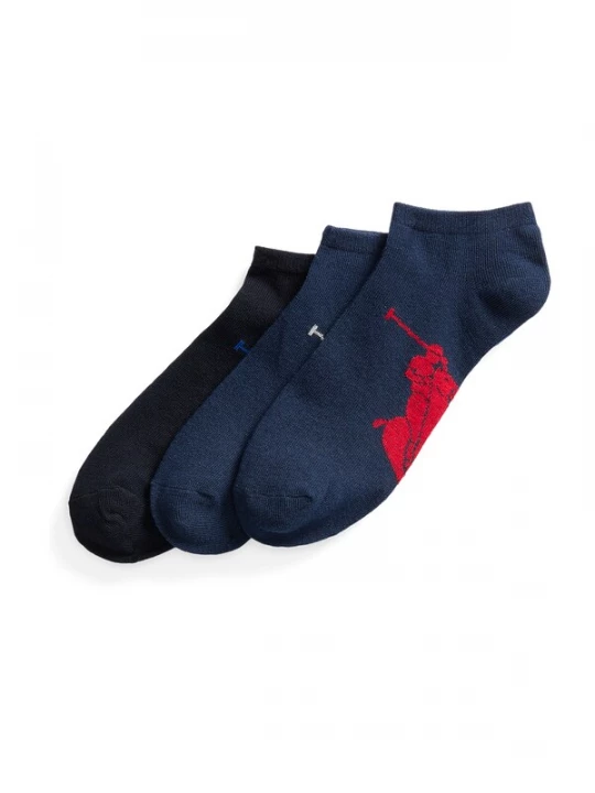 Foto van product Polo Ralph Lauren Sokken navy / rood / zwart / wit