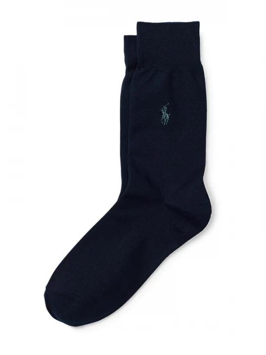 Foto van product Polo Ralph Lauren Sokken 'SIZED FLAT-CREW-2 PACK' blauw