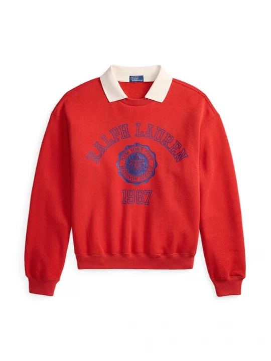 Foto van product Polo Ralph Lauren Sweatshirt blauw / rood