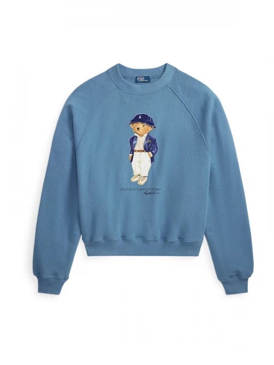 Foto van product Polo Ralph Lauren Sweatshirt 'ISLAND FLC' blauw / navy / mokka / wit