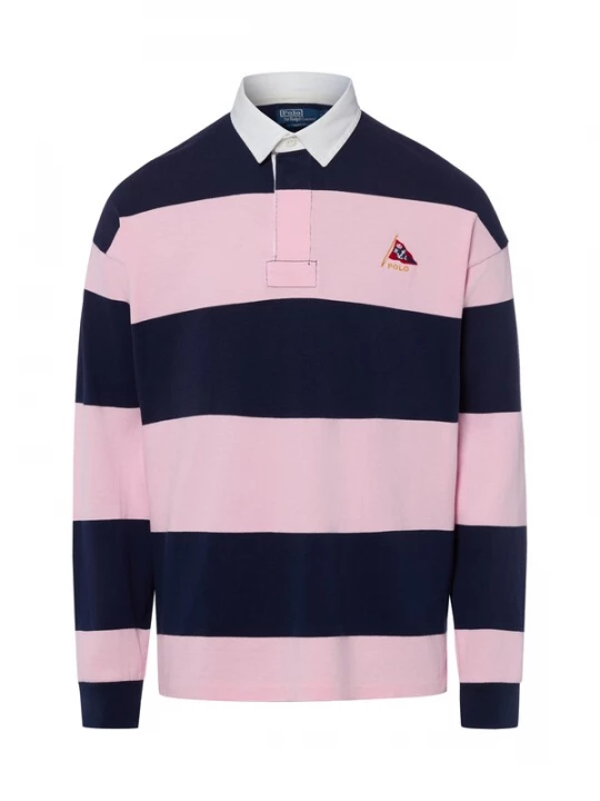 Foto van product Polo Ralph Lauren Sweatshirt marine / rosa / wit