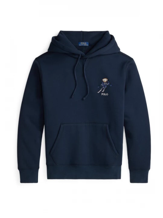 Foto van product Polo Ralph Lauren Sweatshirt navy / bruin / wit