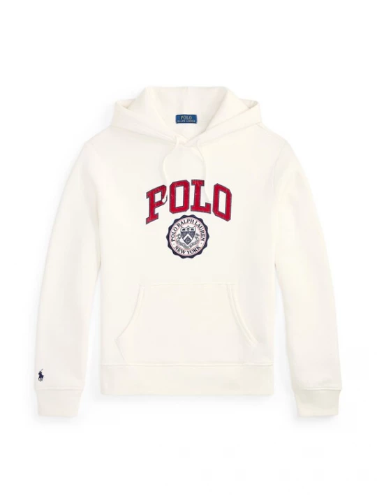 Foto van product Polo Ralph Lauren Sweatshirt 'SEASONAL FLEECE' navy / grenadine / wit