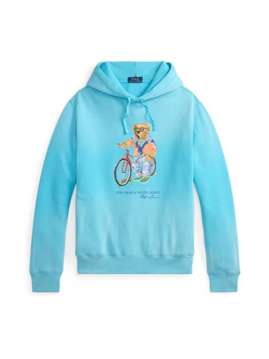 Foto van product Polo Ralph Lauren Sweatshirt turquoise / lichtbruin / rood / zwart