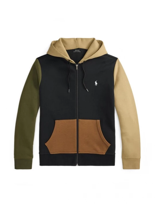 Foto van product Polo Ralph Lauren Sweatvest sand / cognac / olijfgroen / zwart
