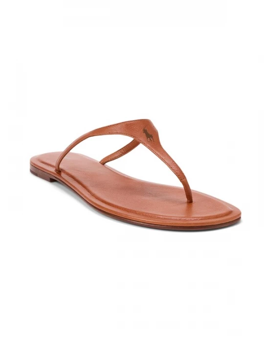 Foto van product Polo Ralph Lauren Teenslipper 'PLY' bruin