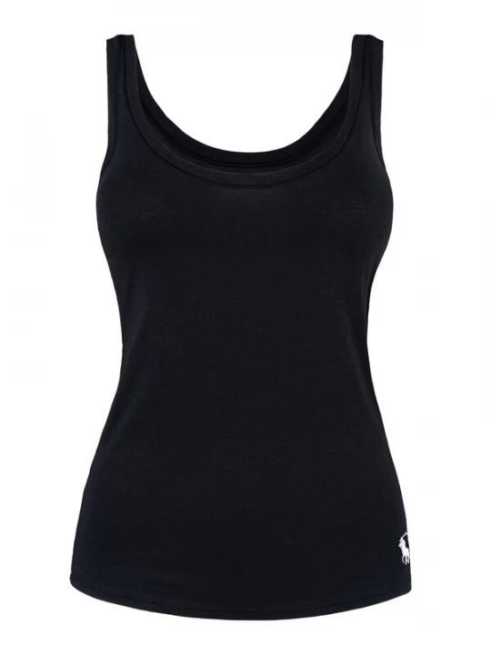 Foto van product Polo Ralph Lauren Top ' Club Cotton ' zwart