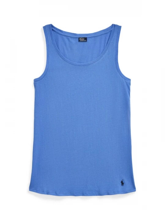 Foto van product Polo Ralph Lauren Top ' Whisper Weight Cotton ' blauw