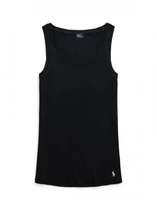 Foto van product Polo Ralph Lauren Top ' Whisper Weight Cotton ' zwart