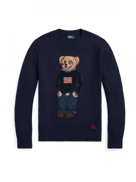 Foto van product Polo Ralph Lauren Trui beige / navy / bruin / rood