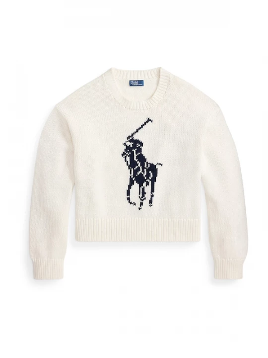 Foto van product Polo Ralph Lauren Trui navy / wit