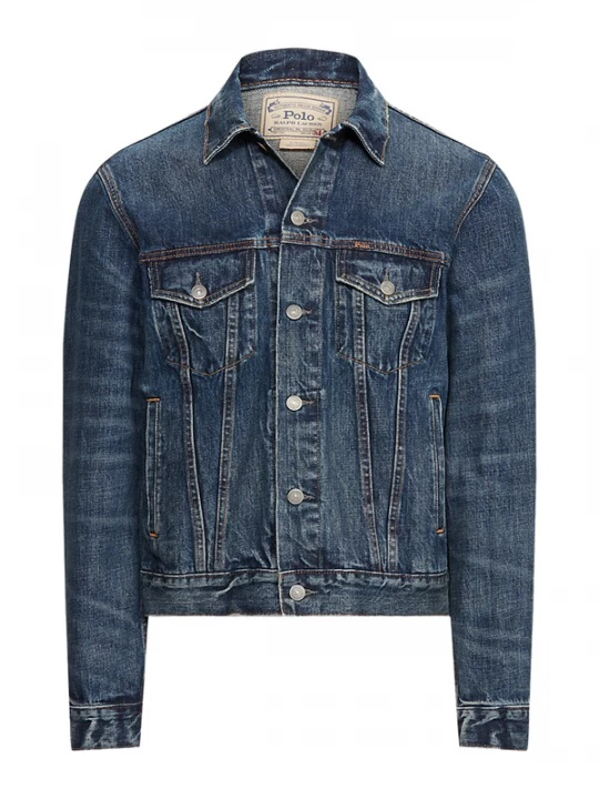 Foto van product Polo Ralph Lauren Tussenjas blauw denim