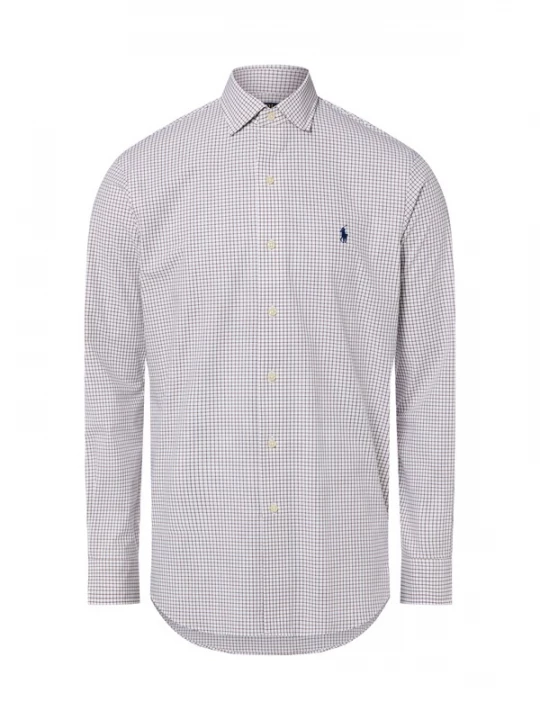 Foto van product Polo Ralph Lauren Zakelijk overhemd bruin / wit