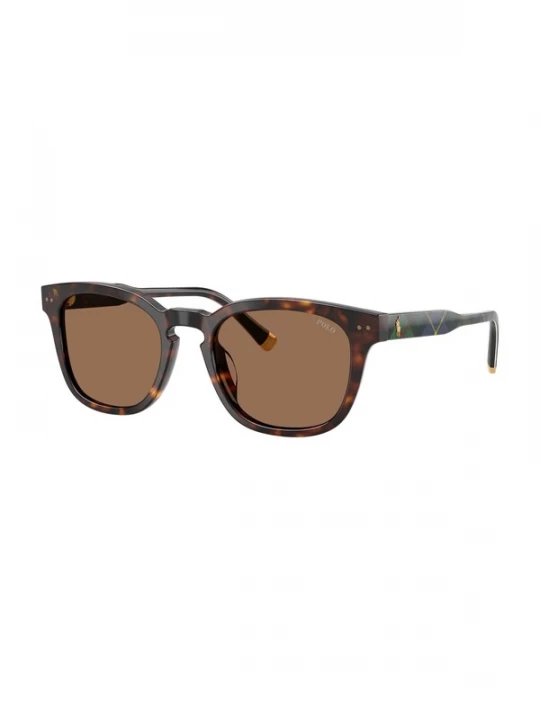 Foto van product Polo Ralph Lauren Zonnebril '0PH4242U' blauw / chocoladebruin / cognac / groen