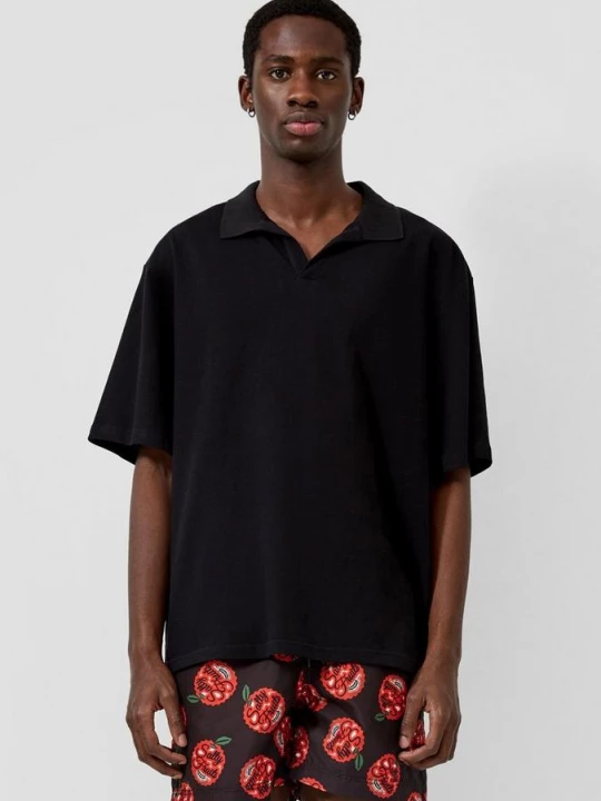 Foto van product Polo-Shirt QS zwart