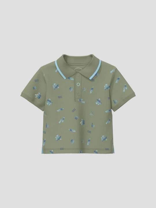 Foto van product Polo-Shirt s.Oliver olijfgroen