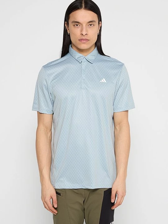 Foto van product Poloshirt Adidas lichtblauw