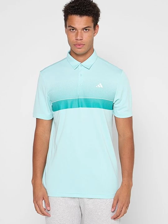 Foto van product Poloshirt Adidas lichtblauw