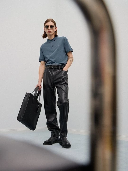 Foto van product Poloshirt AllSaints blauw