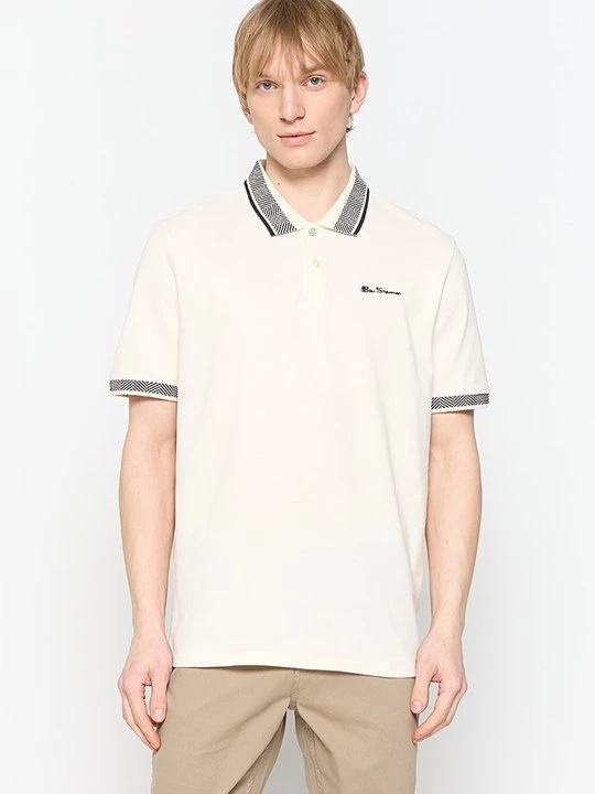 Foto van product Poloshirt Ben Sherman crème