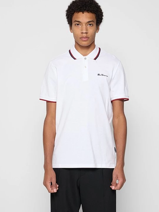 Foto van product Poloshirt Ben Sherman wit