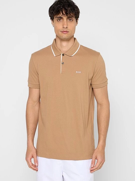 Foto van product Poloshirt Boss beżowy