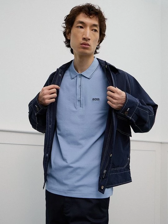 Foto van product Poloshirt Boss blauw