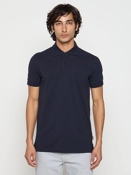 Foto van product Poloshirt Boss donkerblauw