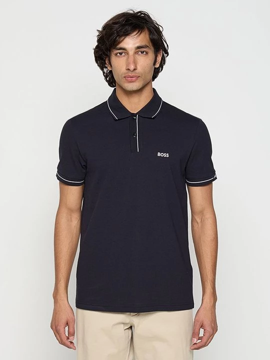 Foto van product Poloshirt Boss donkerblauw