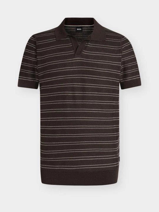 Foto van product Poloshirt Boss donkerbruin