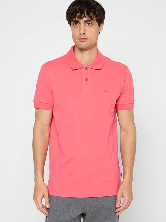Foto van product Poloshirt Boss koraalrood