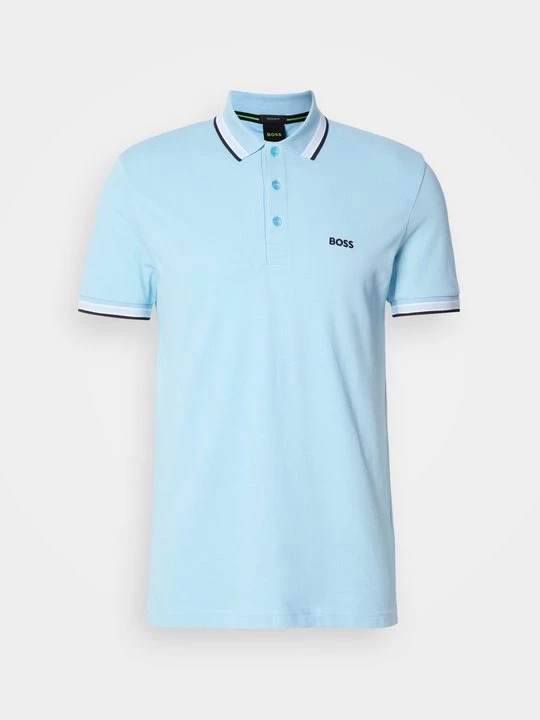 Foto van product Poloshirt Boss lichtblauw
