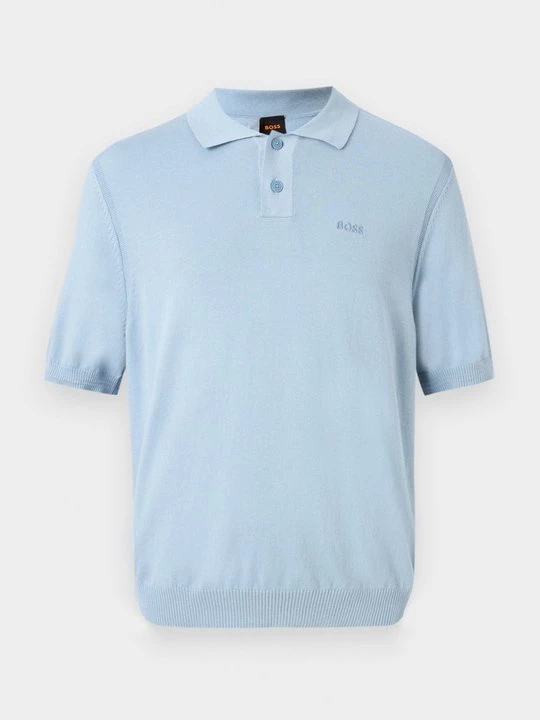 Foto van product Poloshirt Boss lichtblauw