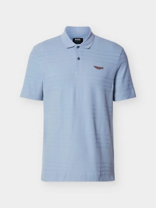 Foto van product Poloshirt Boss lichtblauw