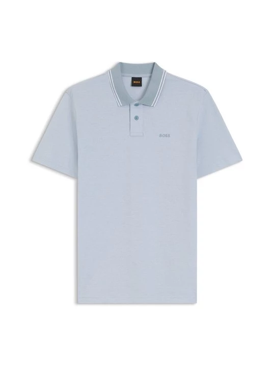 Foto van product Poloshirt Boss lichtblauw