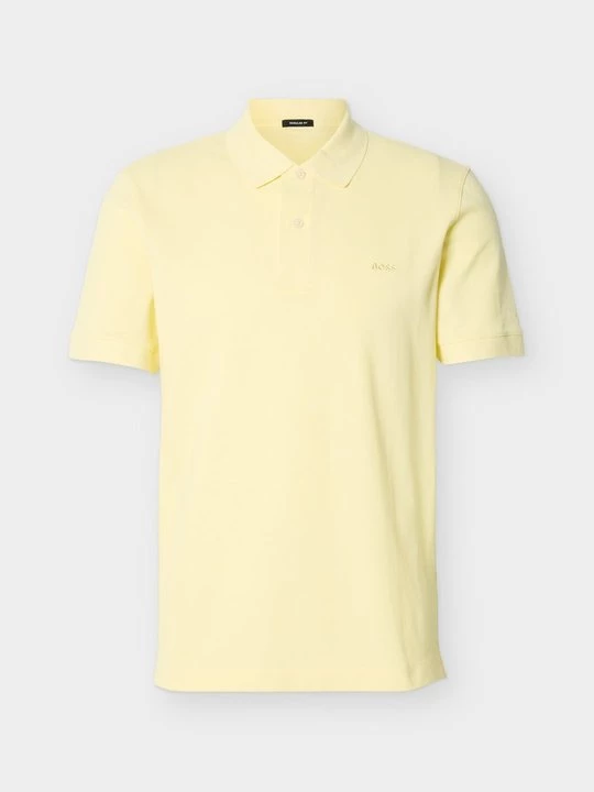 Foto van product Poloshirt Boss lichtgeel