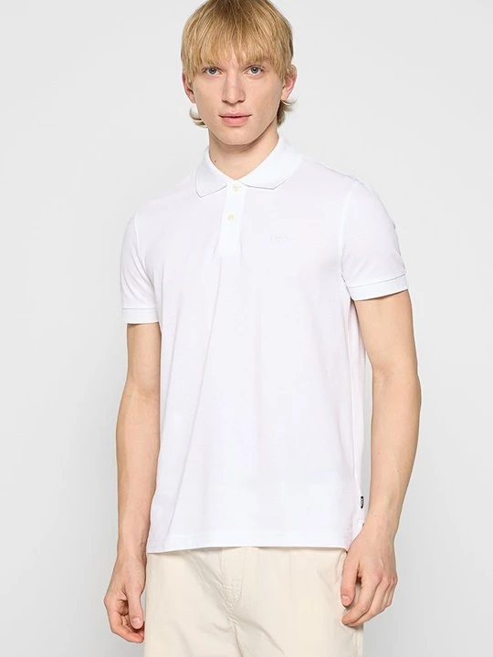 Foto van product Poloshirt Boss wit