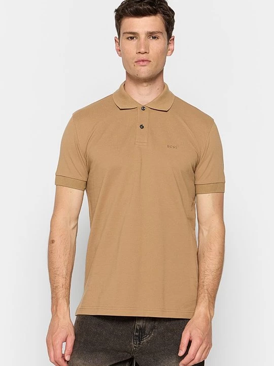 Foto van product Poloshirt Boss zandkleur