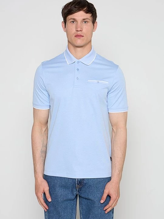 Foto van product Poloshirt Bugatti lichtblauw
